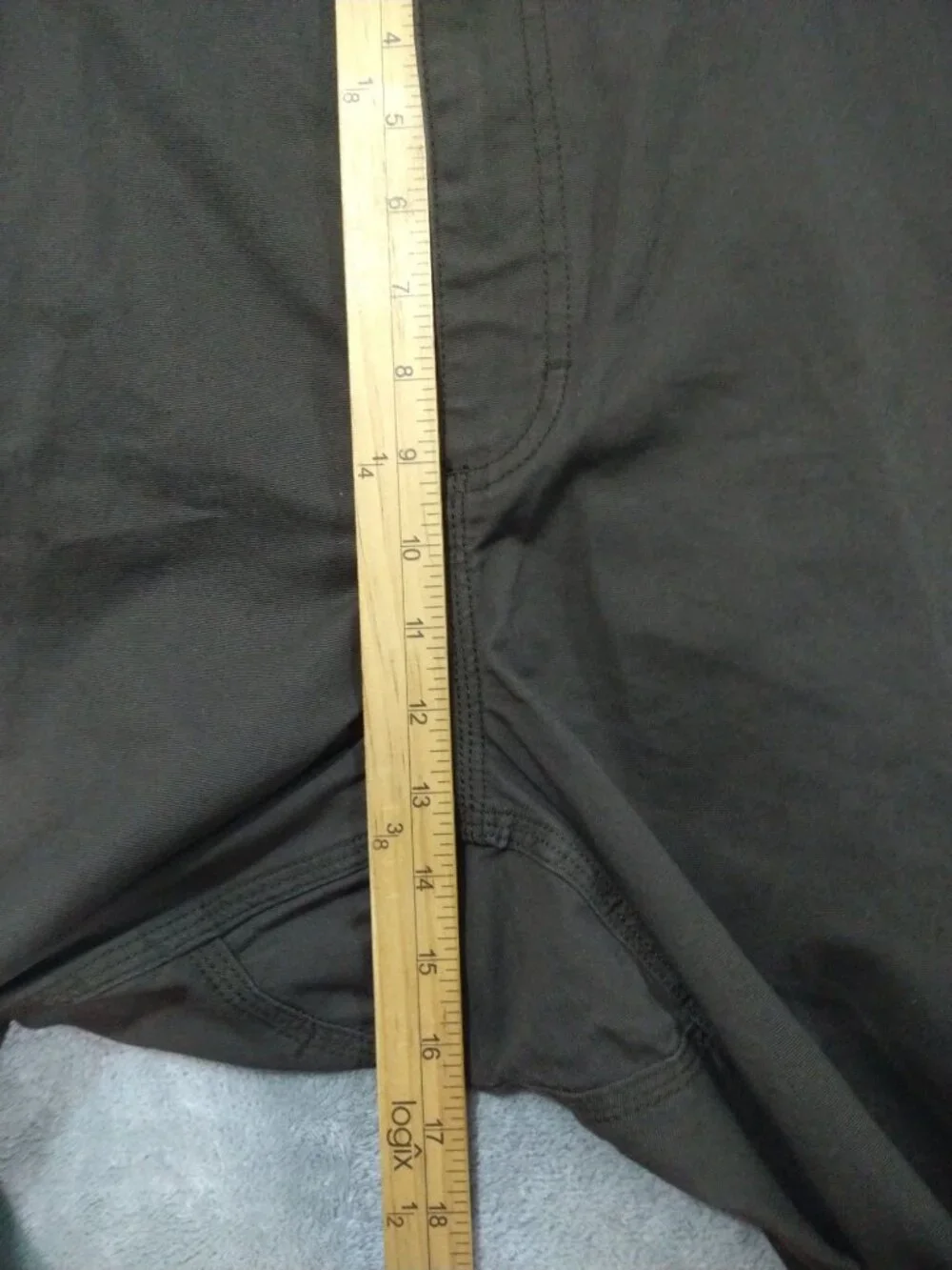 Duluth Trading Pants Mens 46x26 Brown Canvas Flex Fire Hose Relaxed Fit